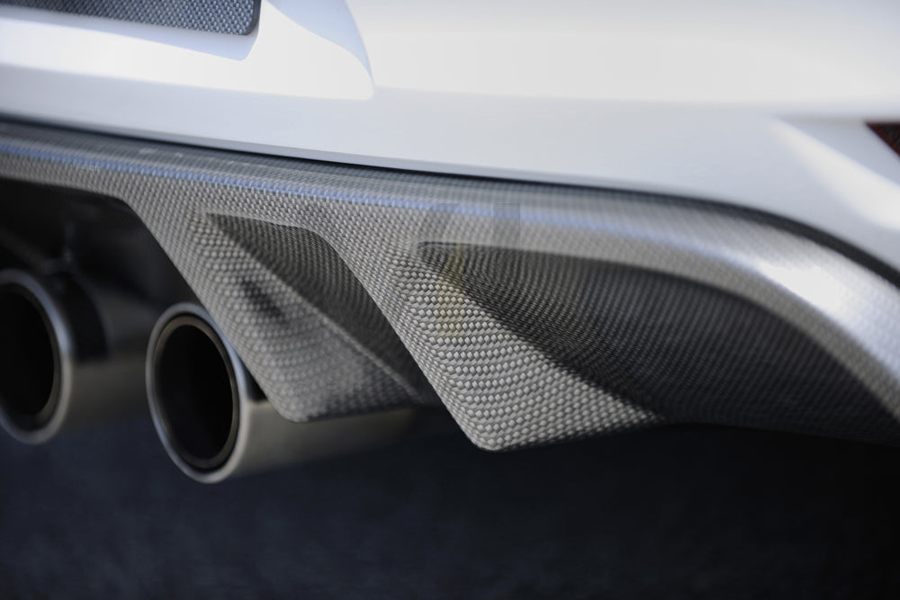 Rieger 00099658 VW Mk6 Golf Rear Diffuser (GTI & GTD) 3 | ML Performance UK Car Parts