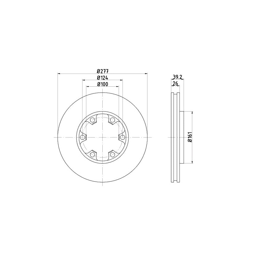Barum Bar26109 Brake Disc