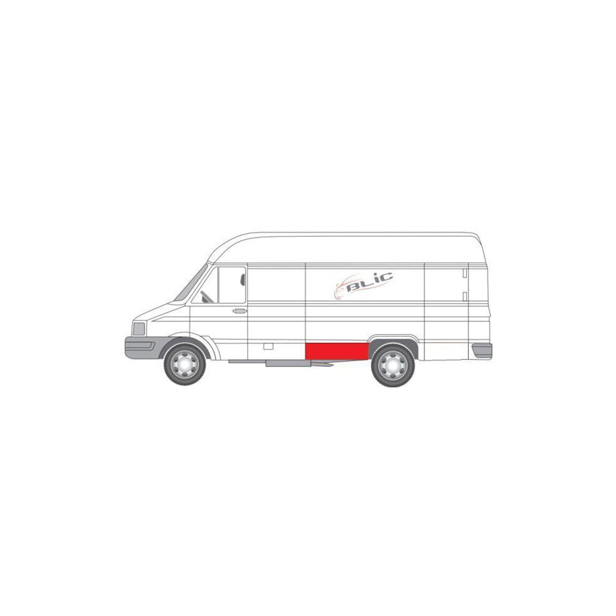 Blic 6504-03-2094585P Wing Fender for Iveco Daily