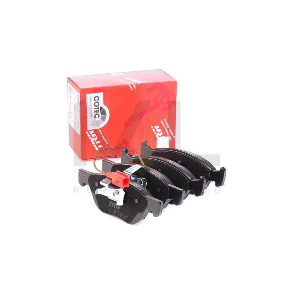 TRW Cotec Gdb1445 Brake Pad Set Incl. Wear Warning Contact