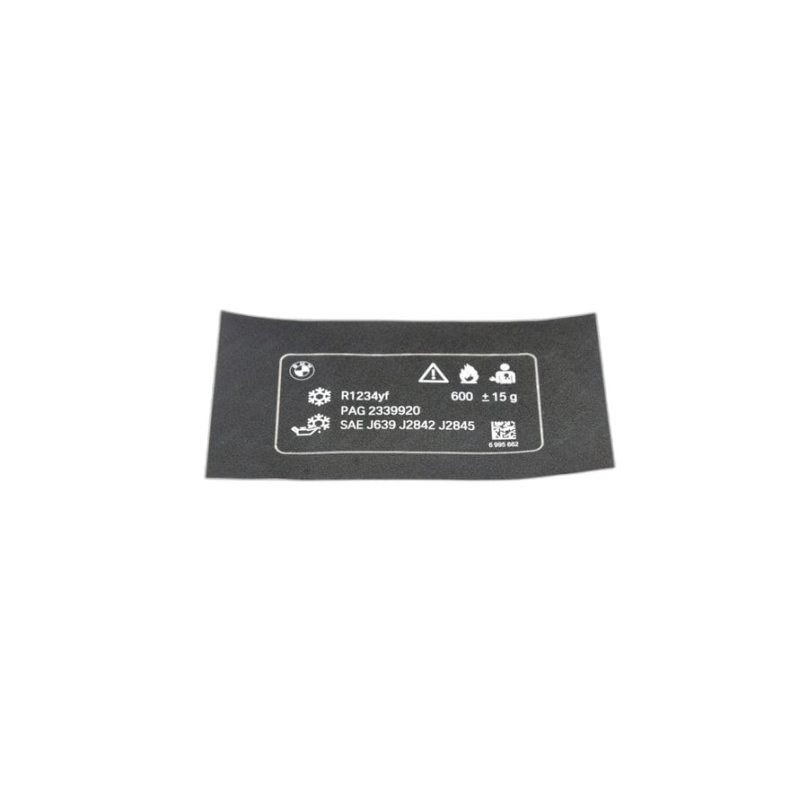 Genuine BMW 71236995662 G12 G05 G32 Label, Coolant 600+/-15G (Inc. X5 25dX, 740Li & 730i)