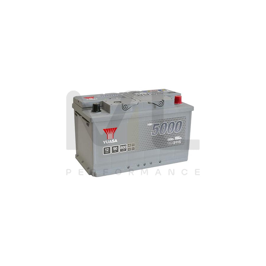 Yuasa YBX5115 12v 90Ah Silver High Performance SMF Battery | ML Performance UK Car Parts