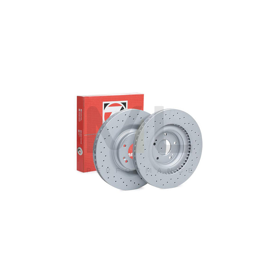 ZIMMERMANN 285.3537.52 Brake Disc for HYUNDAI i30 Internally Vented, Perforated, Coated - 1 piece