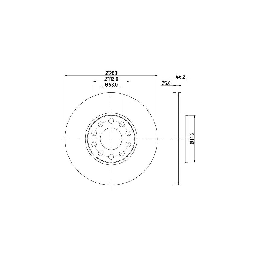 Barum Bar25171 Brake Disc