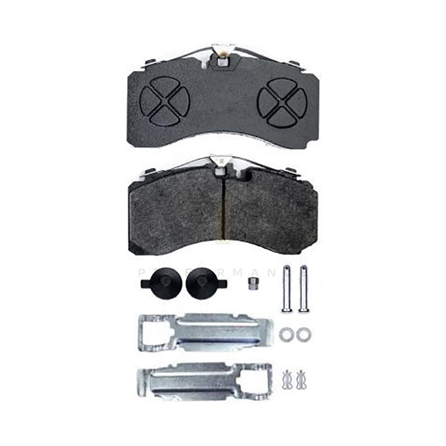 TEXTAR 2931801 Brake pad set prepared for wear indicator