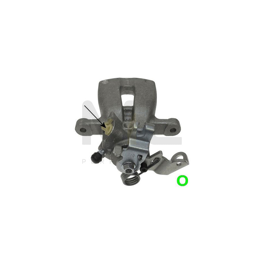 TEXTAR 38035000 Brake Caliper for OPEL ASTRA without holder