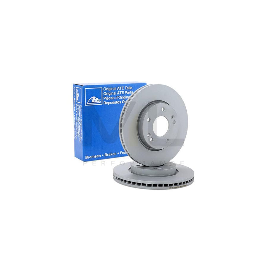 ATE 24.0126-0150.1 Brake Disc Vented, Coated, Alloyed / High-carbon - 1 piece