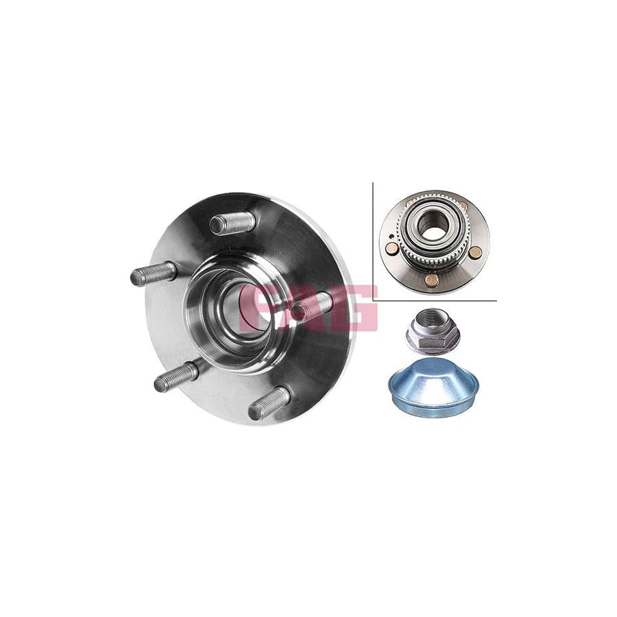 FAG 713 6266 00 Wheel Bearing Kit For Hyundai Santa Fe I (Sm)