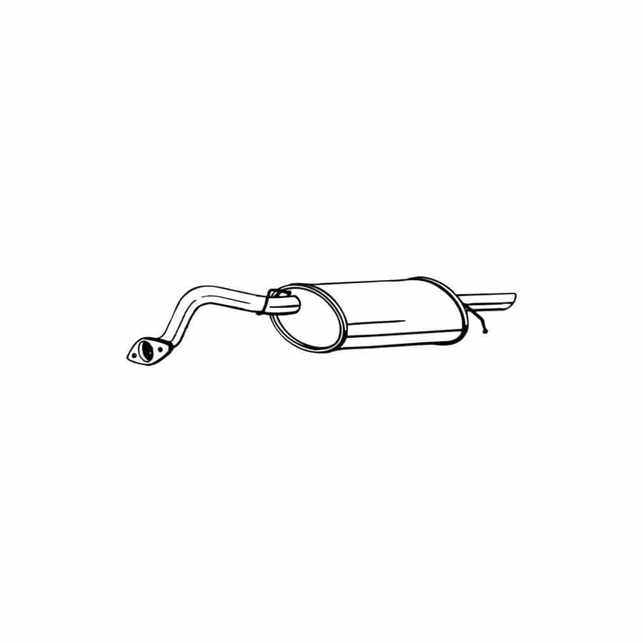Bosal 141-195 Rear Silencer for Daewoo Lanos Hatchback