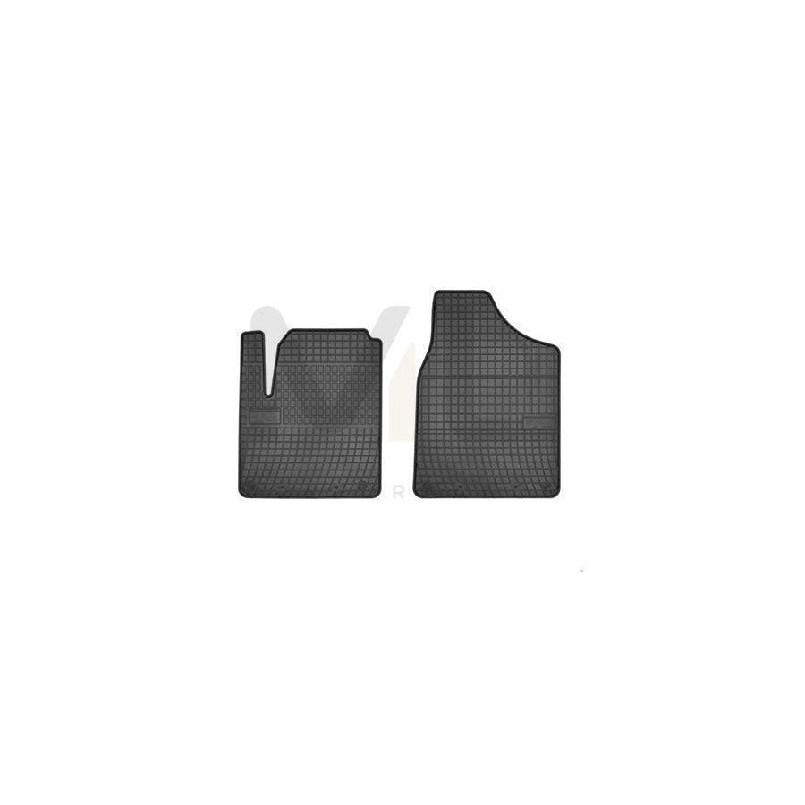 FROGUM Tailored 0311P Floor mat set Elastomer, Front, Quantity: 2, Black, (LHD)