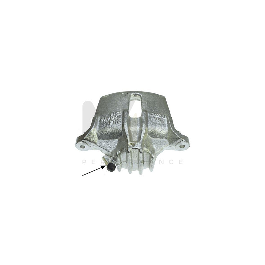 TEXTAR 38114700 Brake Caliper for PEUGEOT 206 without holder