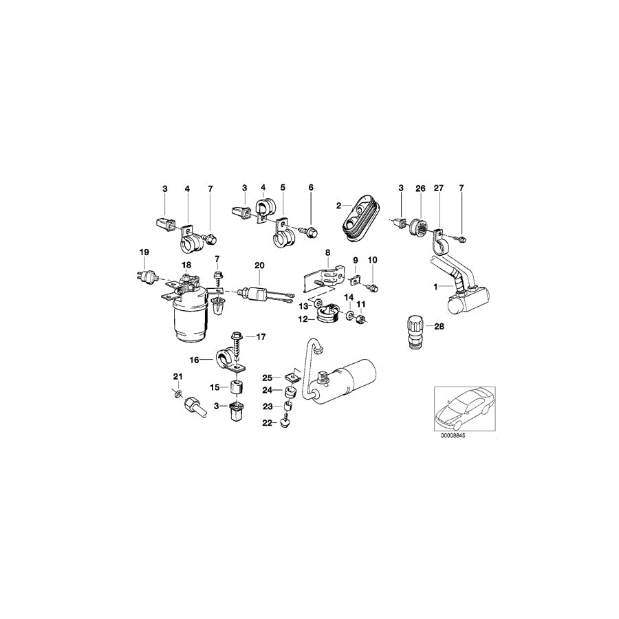 Genuine BMW 61131378400 E30 E36 E28 Plug Terminal Black SCHWARZ (Inc. 540i, Z3 M & 518g)