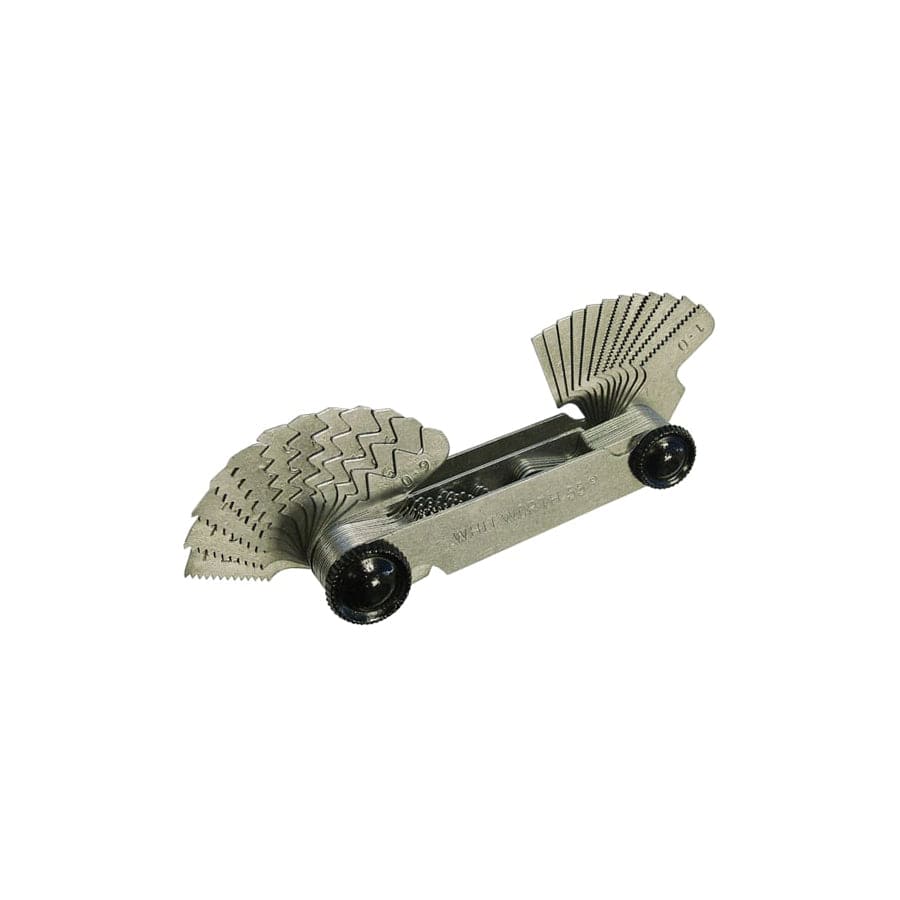 Faithfull FAIPITCHMW Screw Pitch Gauge 52 Metric Whitworth