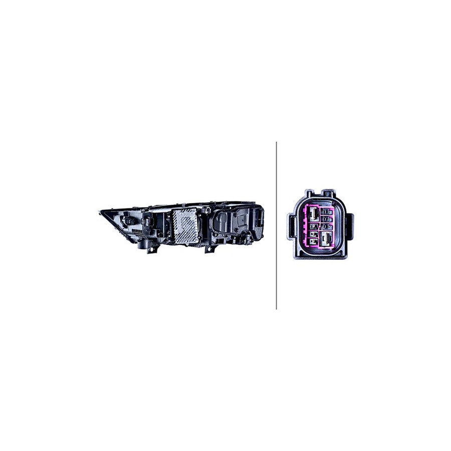 Hella 1EX 354 881-141 Headlight For Audi Q7