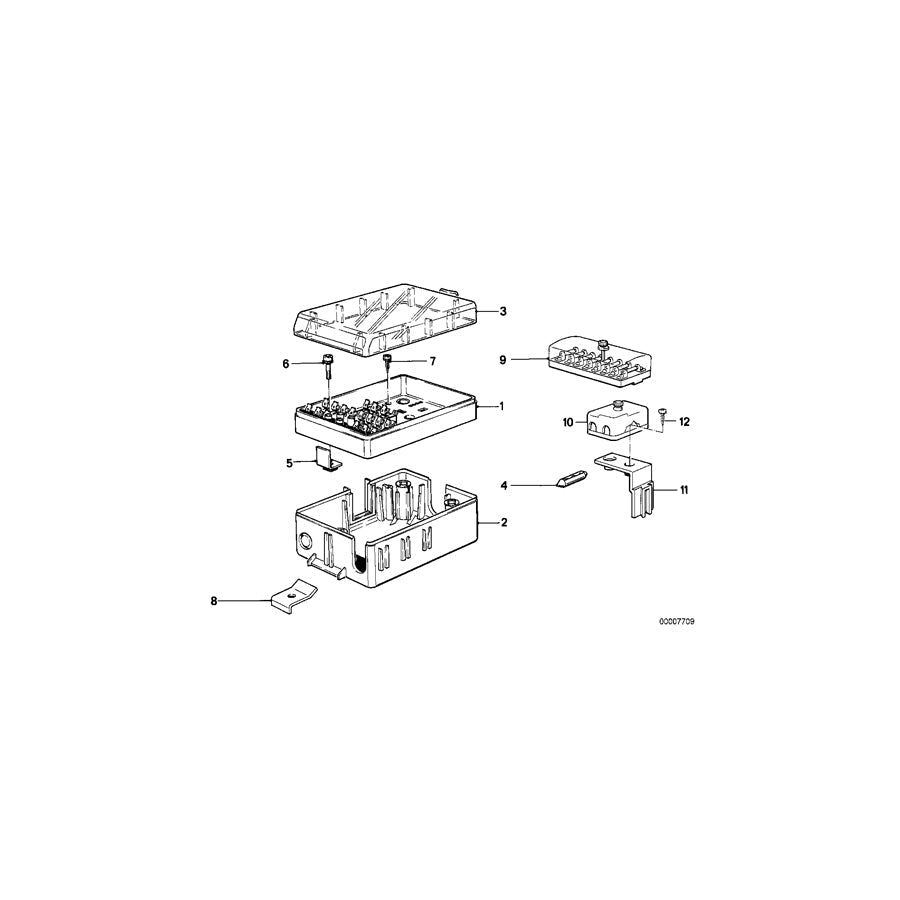 Genuine BMW 61131366837 E28 E23 E24 Cover (ENGLISH) (Inc. 635CSi, 535i & M5)
