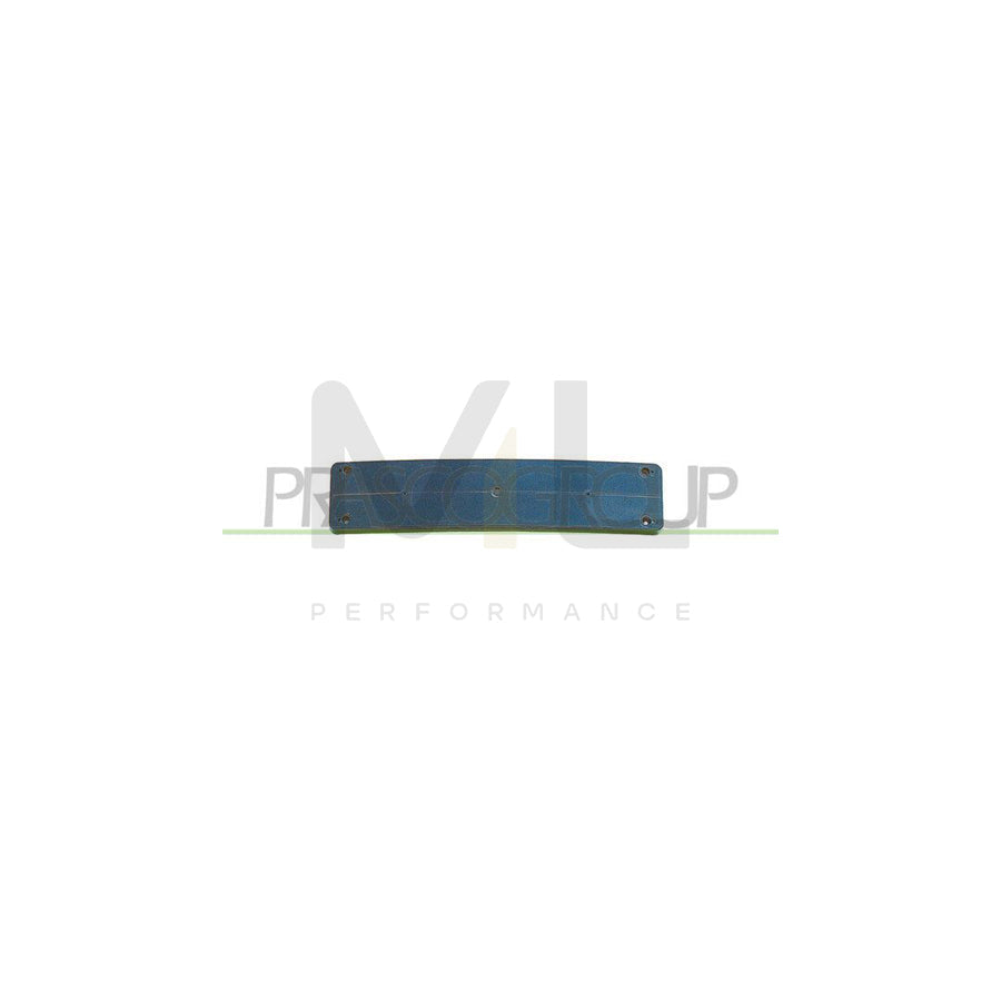 PRASCO ME0371539 Number plate holder suitable for MERCEDES-BENZ E-Class Front, Black, frameless