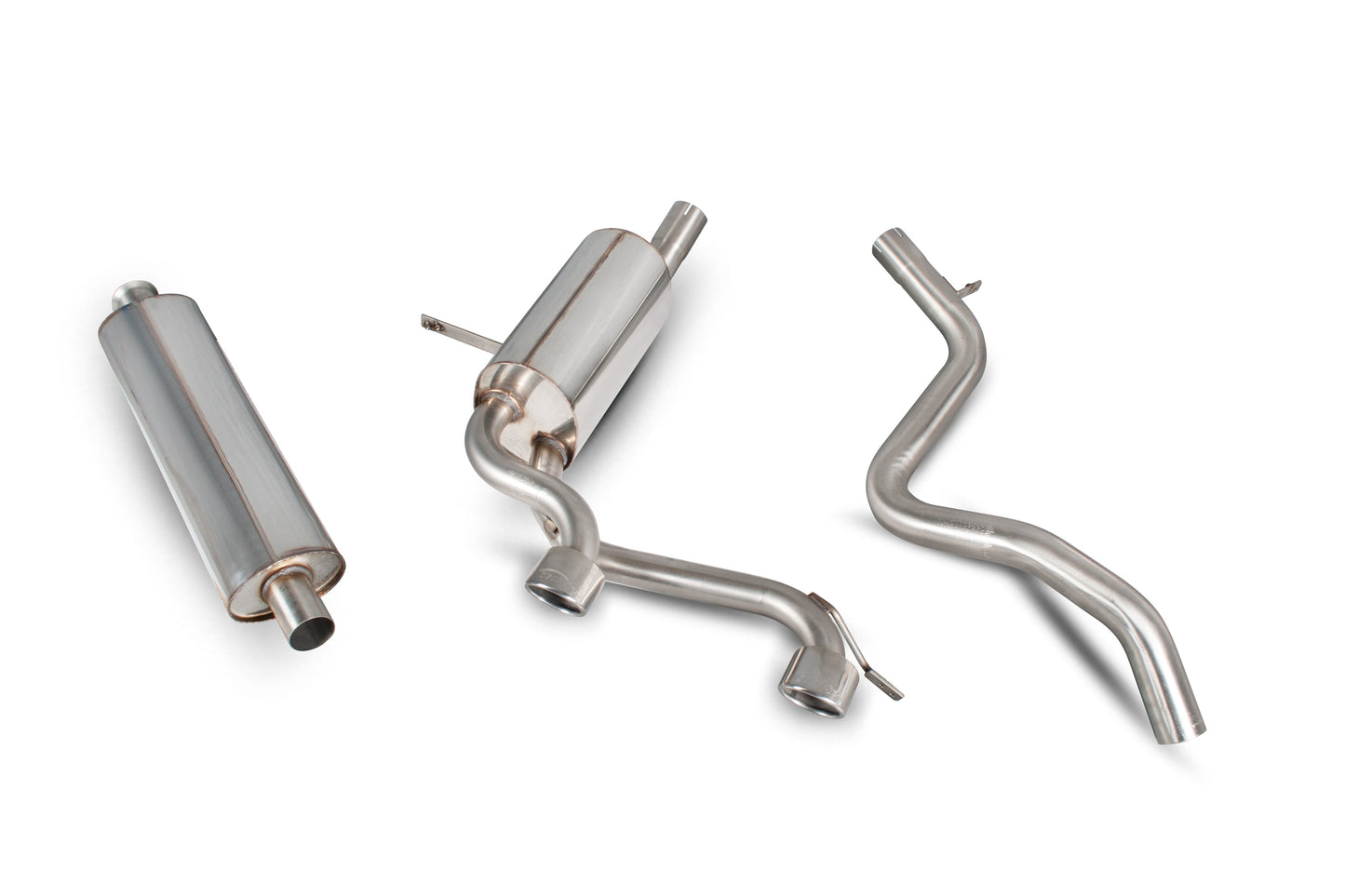 Scorpion SRN020 Renault Megane RS225 Resonated Half System | ML Performance UK UK