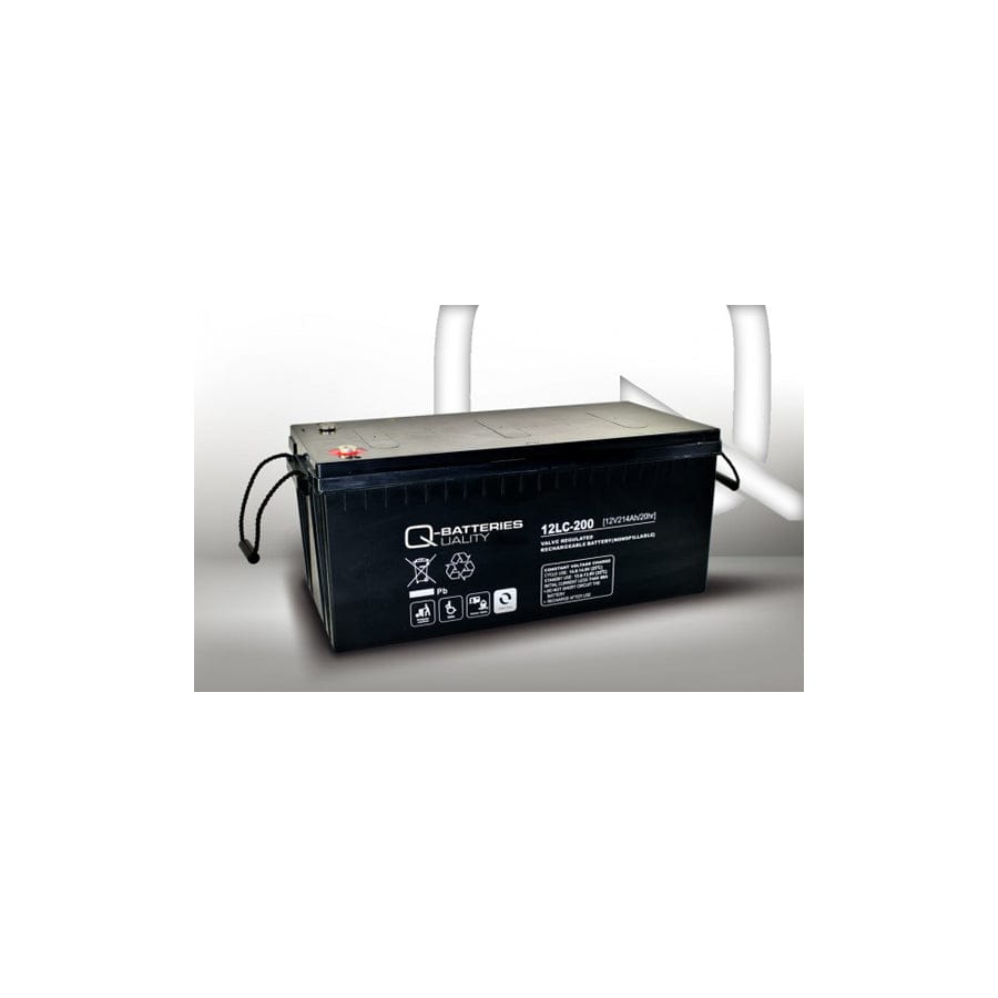 Q-Batteries 12LC200 / 12V 214Ah lead accumulator cycle type AGM Deep Cycle VRLA