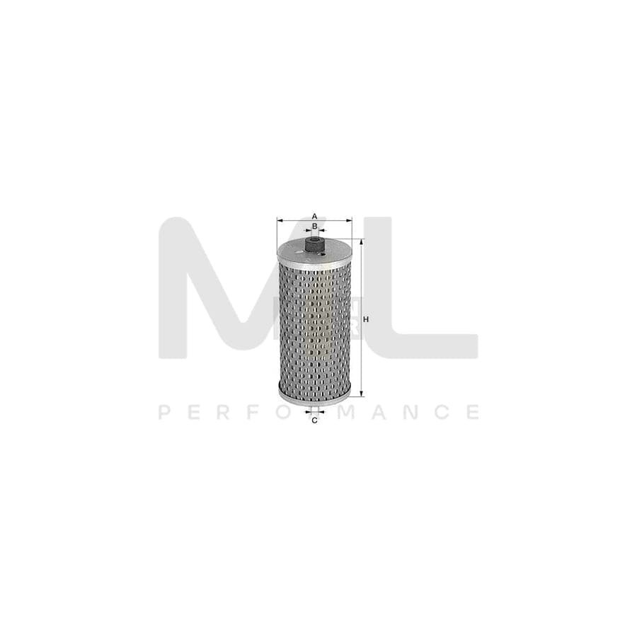 MANN-FILTER H 716 x Oil Filter for PEUGEOT 404 Filter Insert