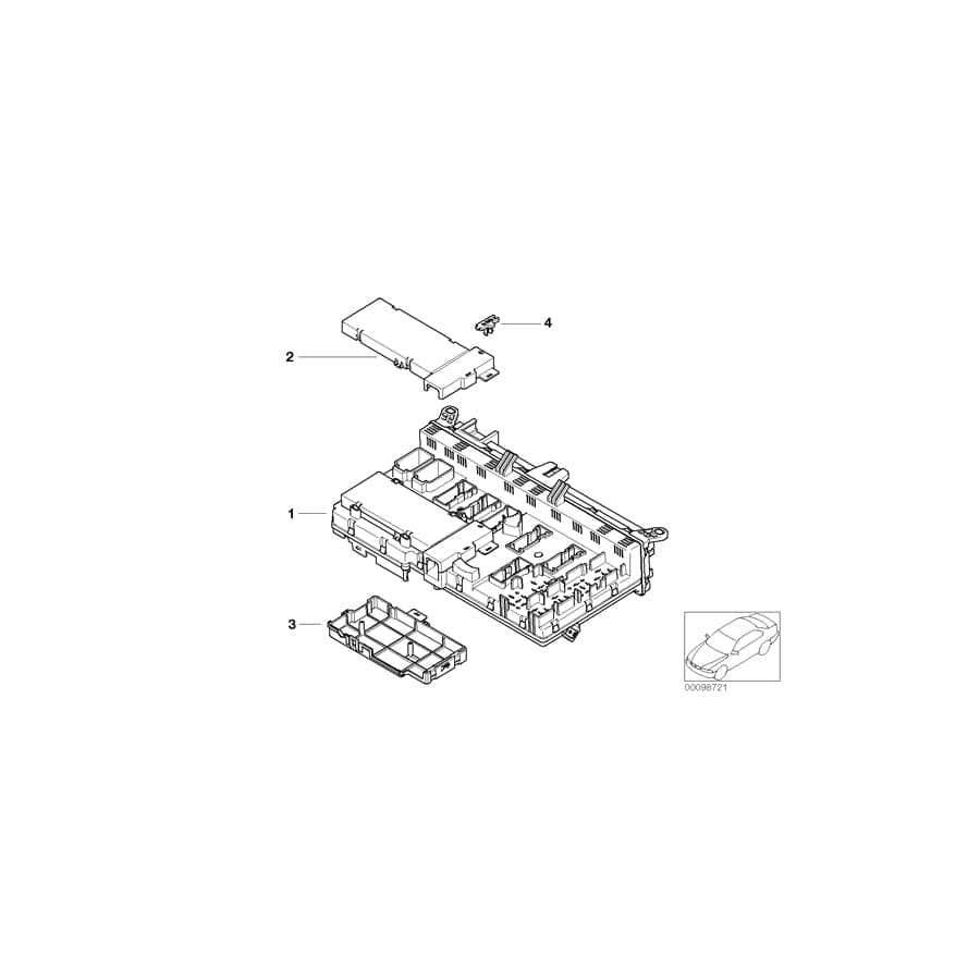 Genuine BMW 61138380419 E53 Lead Seal For Service (Red) (Inc. X5)