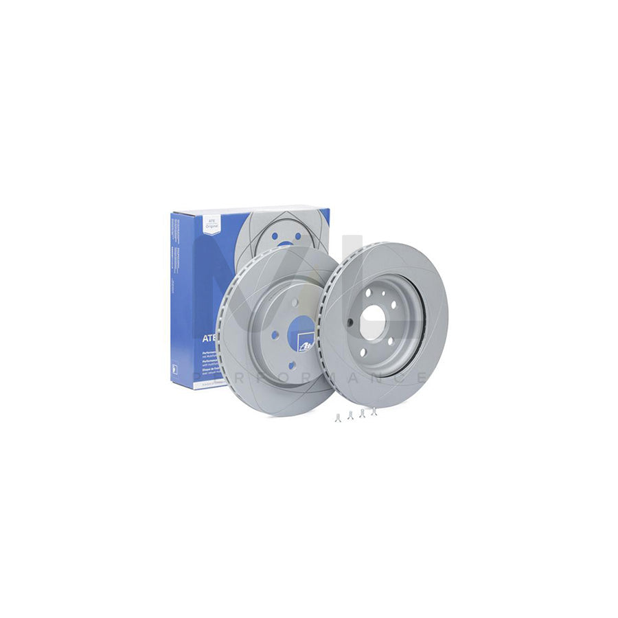 ATE PowerDisc 24.0323-0114.1 Brake Disc Vented, Coated, with bolts/screws - 1 piece