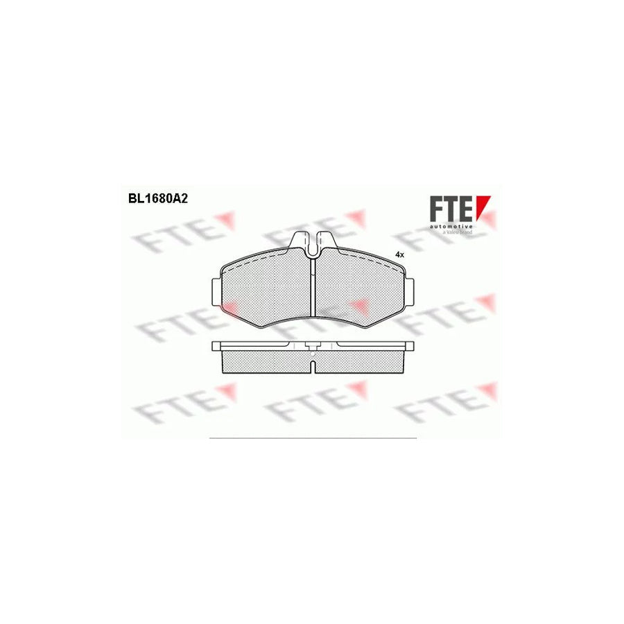 FTE Bl1680A2 Brake Pad Set