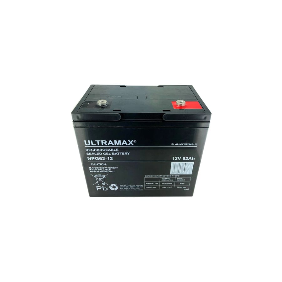 SLA Ultramax NP62-12 GEL VRLA Battery x1