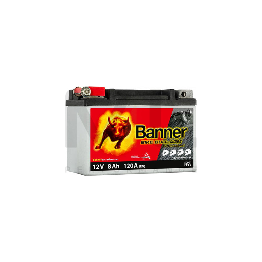 Banner 50901 Bike Bull AGM PROfessional Battery
