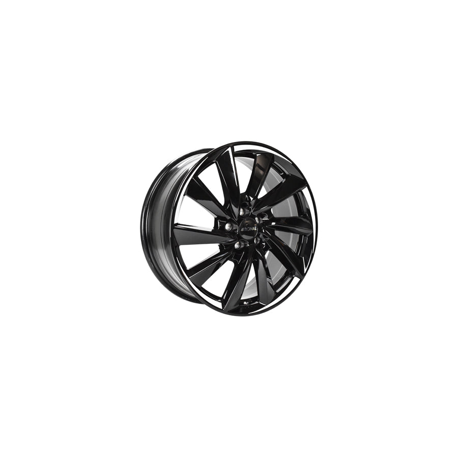 Ronal R70 8.5x18 ET40 70R8855.080/8290 Jetblack-White Tail Wheel