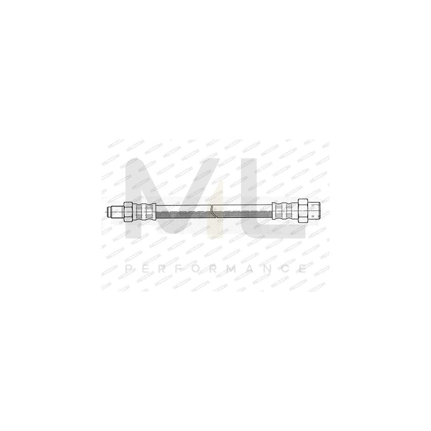Ferodo FHY2024 Brake Hose 370Mm, M 10X1