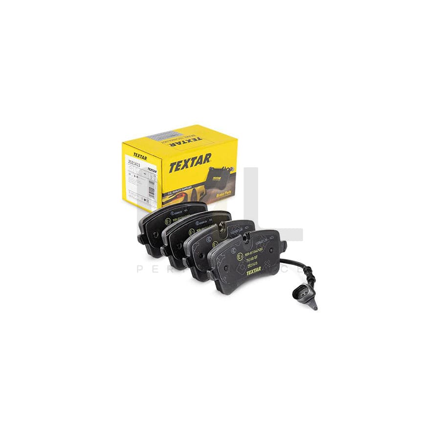 TEXTAR 2521413 Brake pad set incl. wear warning contact
