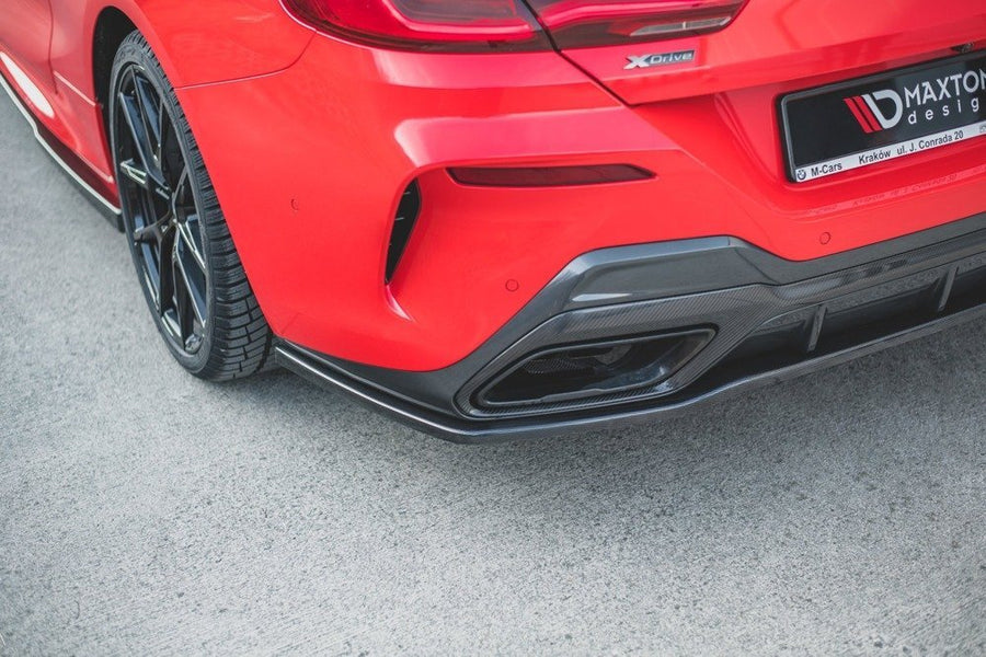 Maxton Design BMW Series 8 Coupe M-Pack G15 Central Rear Splitter (without vertical bars)