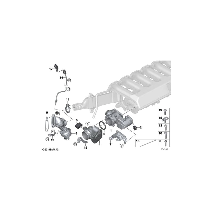 Genuine BMW 11717810130 E70 Holder (Inc. X5 3.5d & X5 35dX)