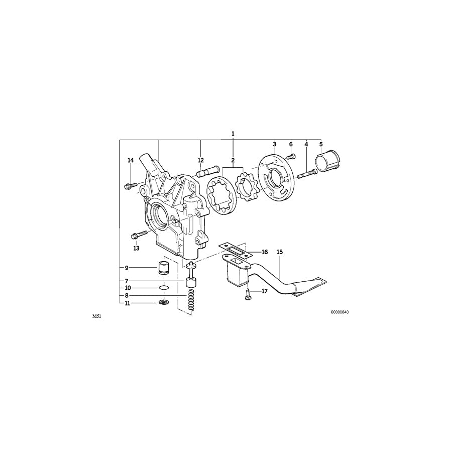Genuine BMW 11412244337 E36 Intake Tube (Inc. 325td & 325tds)