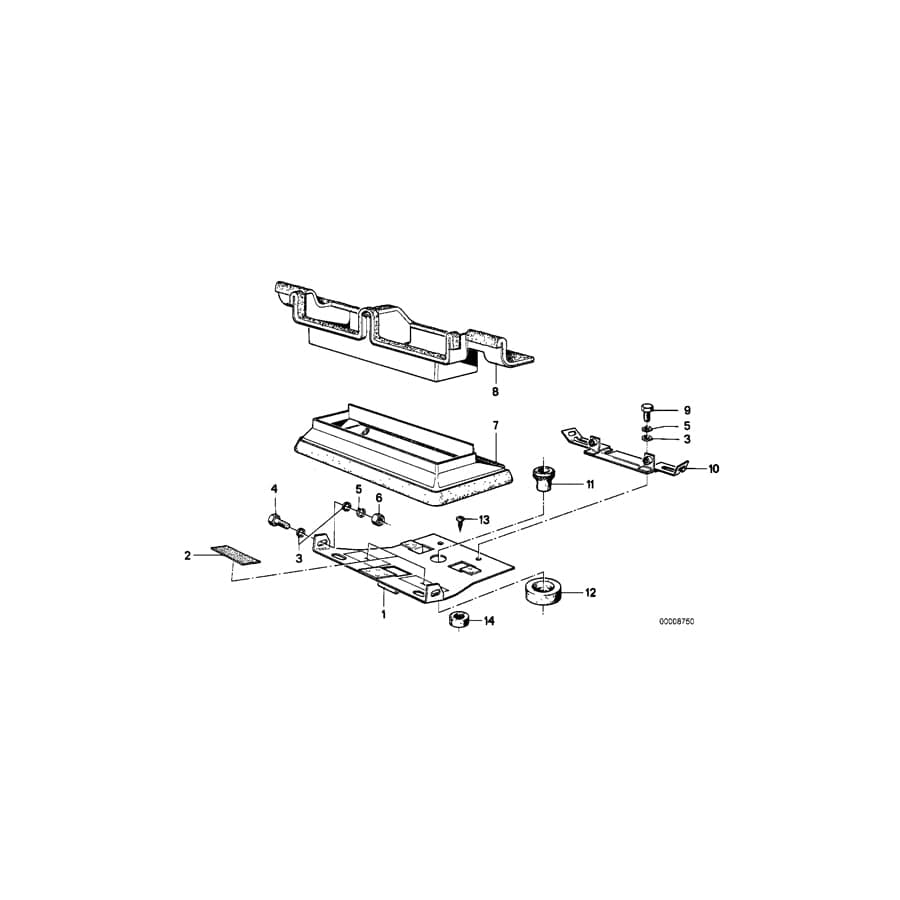 Genuine BMW 07119916949 E23 E36 Hex Head Screw ST4,8X19-C-Z2 (Inc. 320td, 316g & 520)
