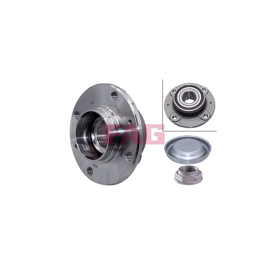 FAG 713 6307 70 Wheel Bearing Kit For Citroën C5