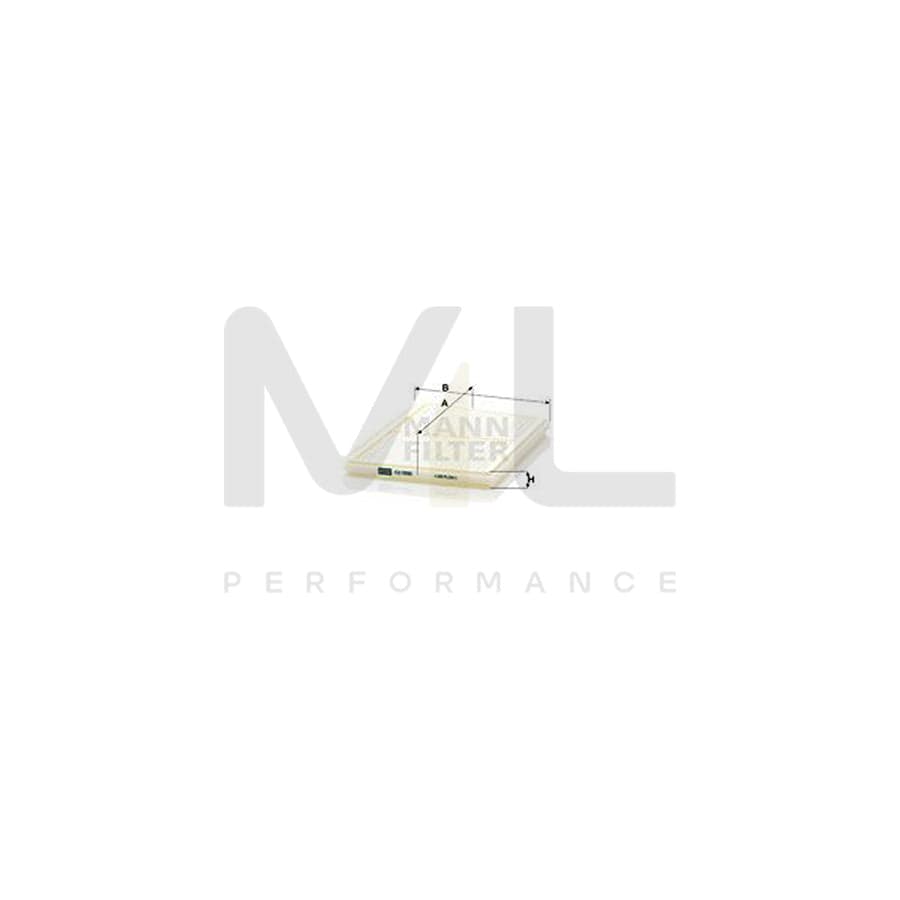 MANN-FILTER CU 2930 Pollen filter Particulate Filter
