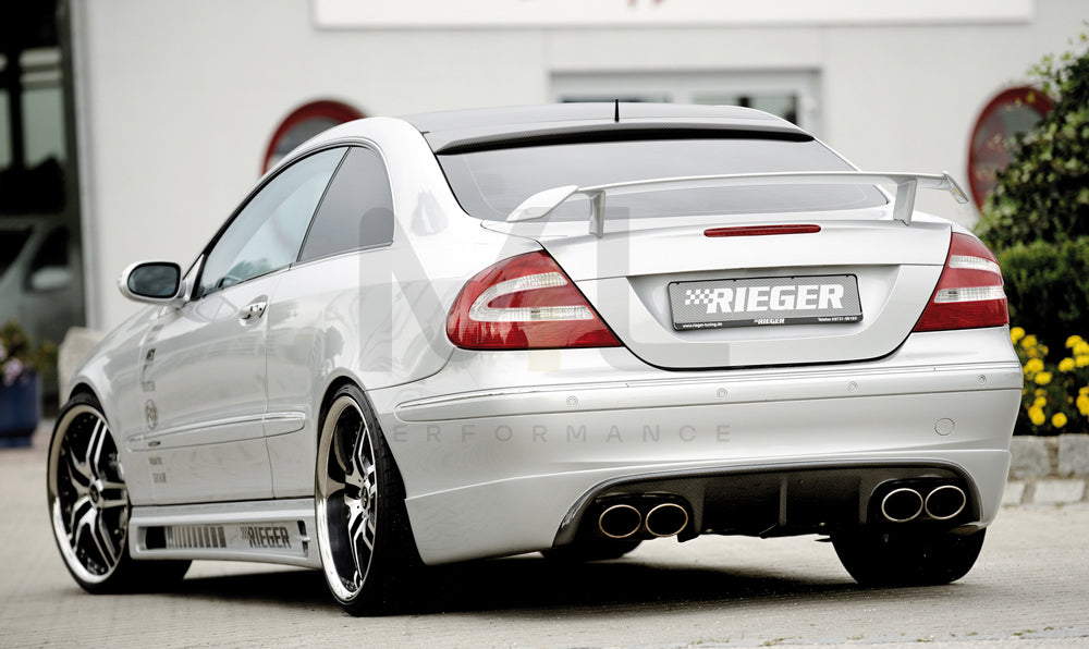 Rieger 00099219 Mercedes-Benz W209 CLK Rear Window Cover 2 | ML Performance UK Car Parts