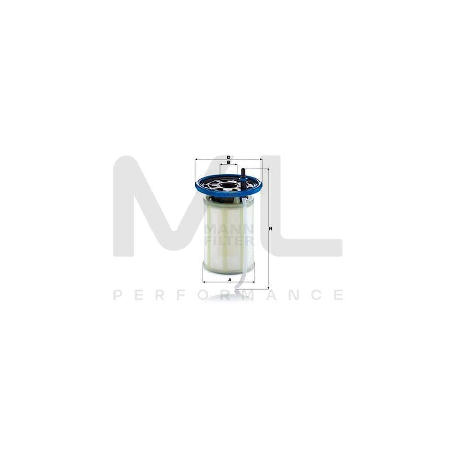 MANN-FILTER PU 7018 Fuel filter for ALFA ROMEO Stelvio (949_) Filter Insert