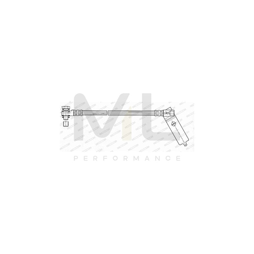 Ferodo FHY2568 Brake Hose 410mm, Ø10