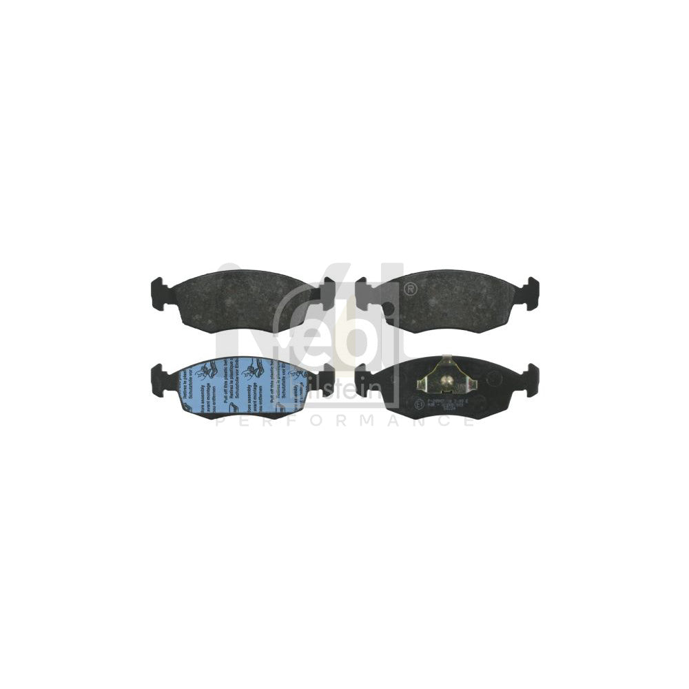Febi Bilstein 16021 Brake Pad Set Front Axle, Excl. Wear Warning Contact | ML Performance Car Parts