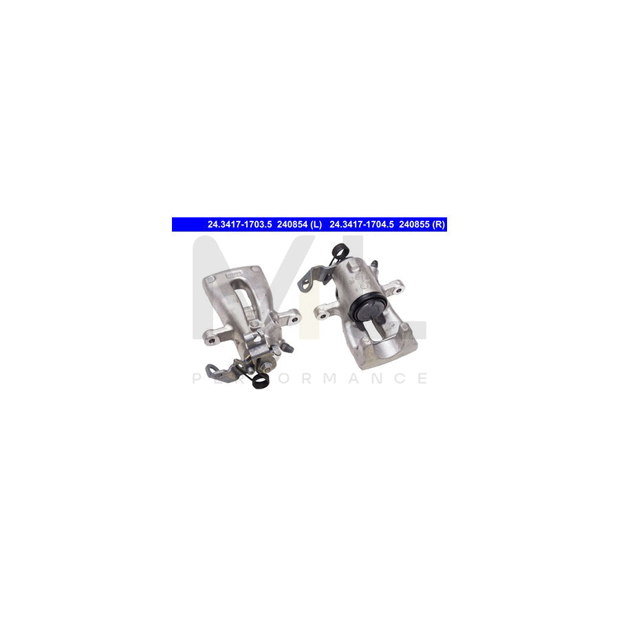 ATE 24.3417-1704.5 Brake Caliper without holder