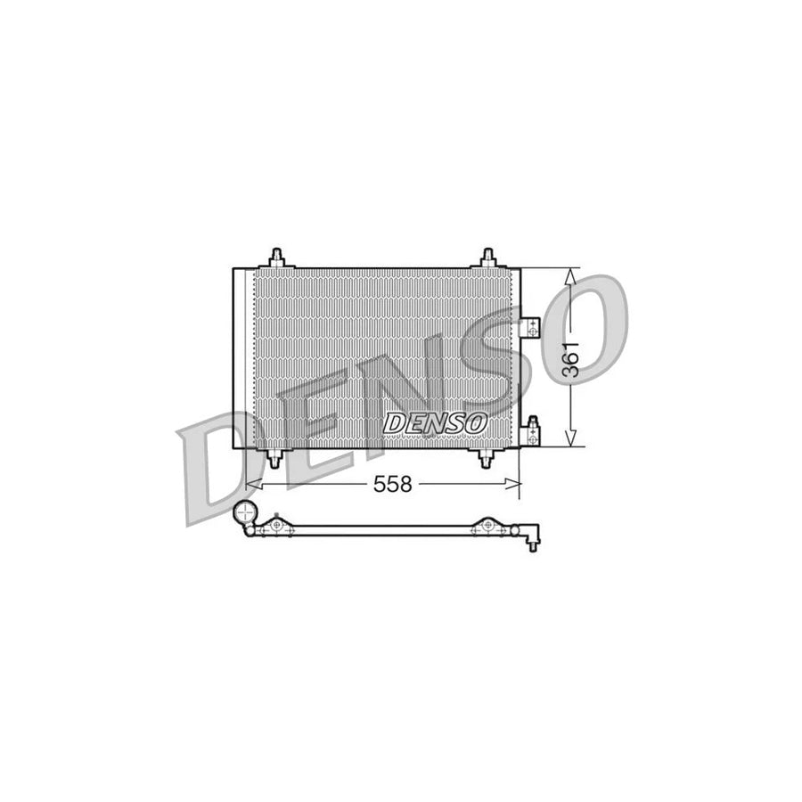 DENSO DCN07005 Air Conditioning Condenser