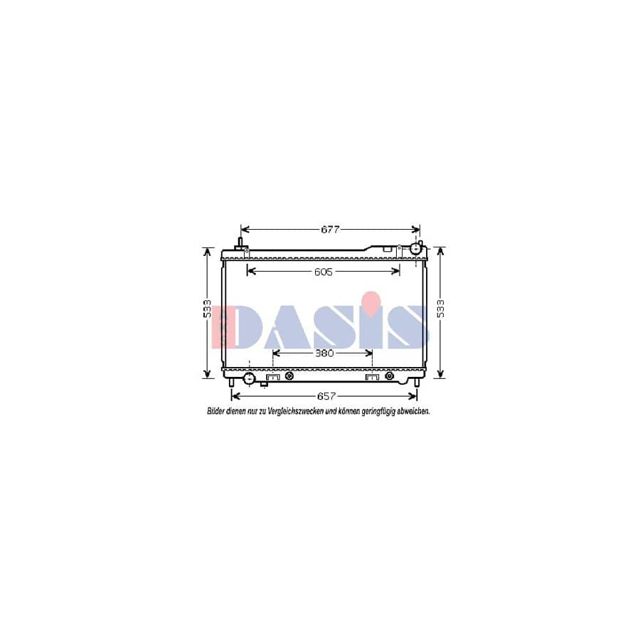 AKS Dasis 090008N Engine Radiator for Ford Fiesta Mk2 Hatchback (Fbd)