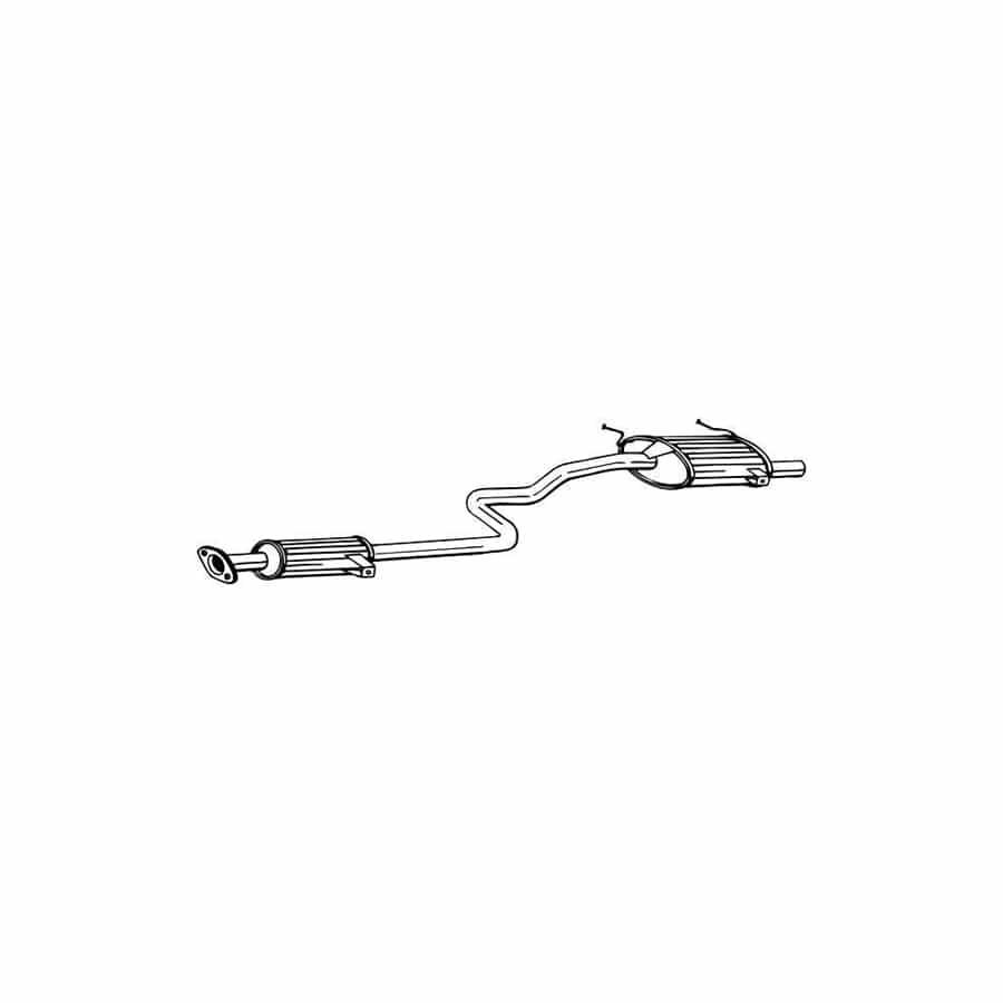 Bosal 287-101 Rear Silencer for Suzuki Swift