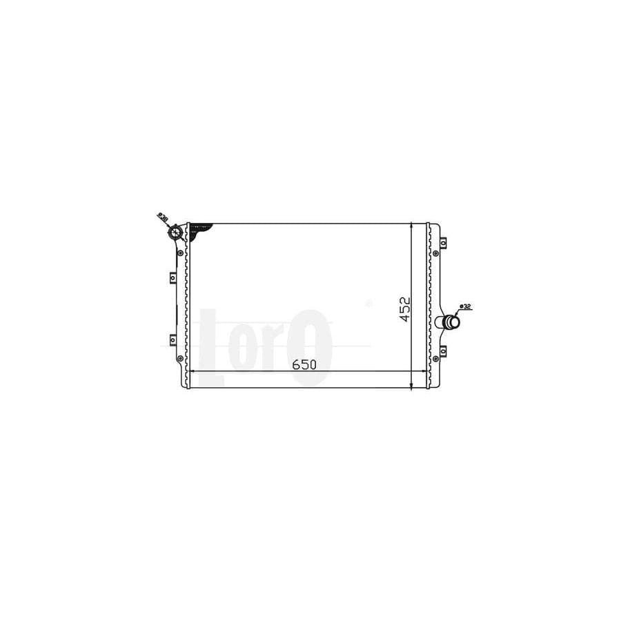 Abakus 0530170017 Engine Radiator