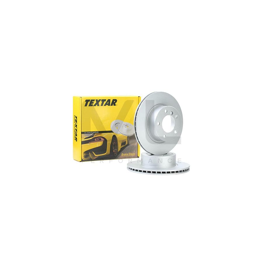 TEXTAR PRO+ 92132805 Brake Disc Internally Vented, Coated, High-carbon, without wheel hub, without wheel studs - 1 piece