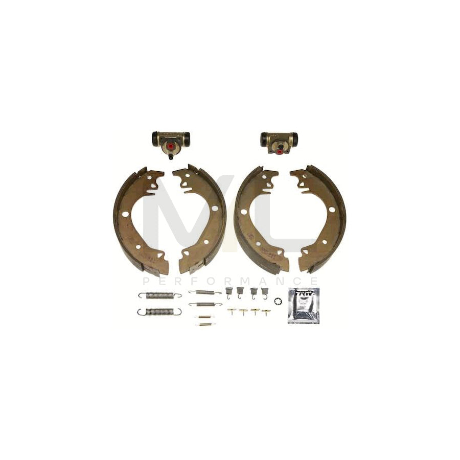 TRW Brake Kit BK1213 Brake Shoe Set with wheel brake cylinder