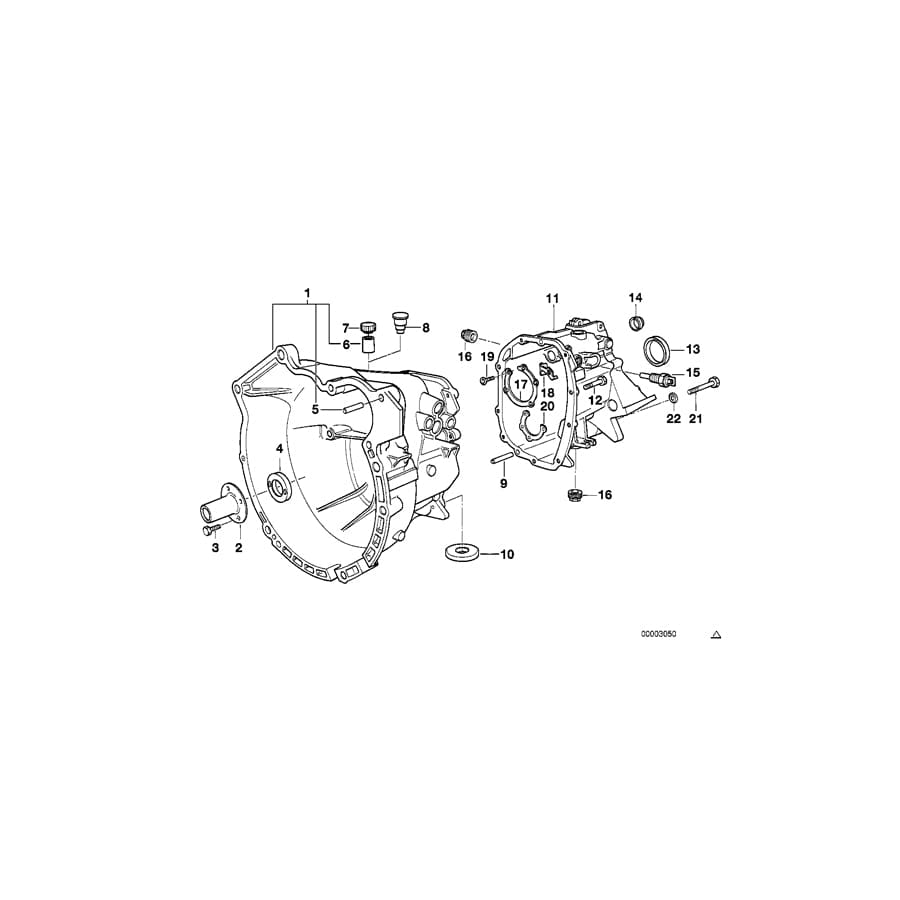 Genuine BMW 23111222678 E46 E87 E85 Magnet (Inc. Z3 2.5i, 325ti & 520i)