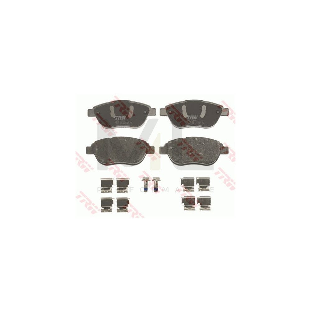 TRW Cotec Gdb1624 Brake Pad Set Not Prepared For Wear Indicator, With Brake Caliper Screws, With Accessories